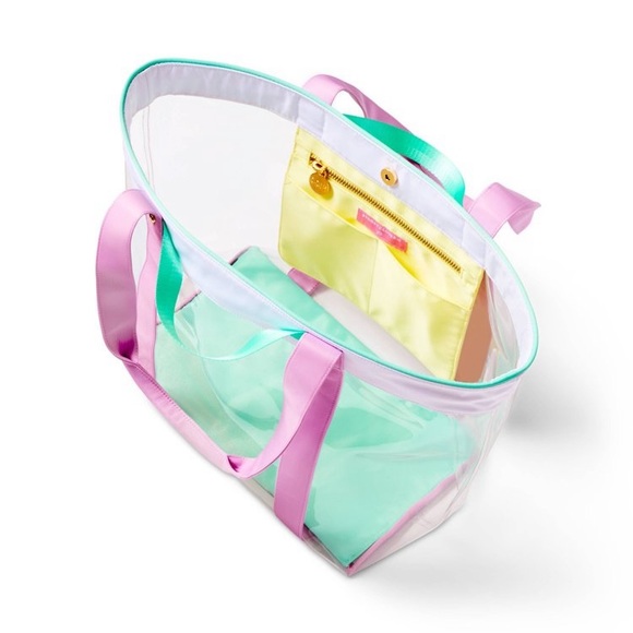 🎉ONE LEFT🎉 Stoney Clover Lane x Target Transparent Beach Tote Bag - Picture 4 of 16